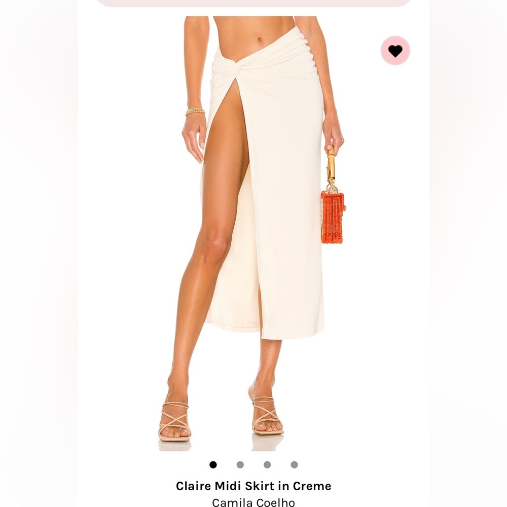 Camila coehlo high cut skirt